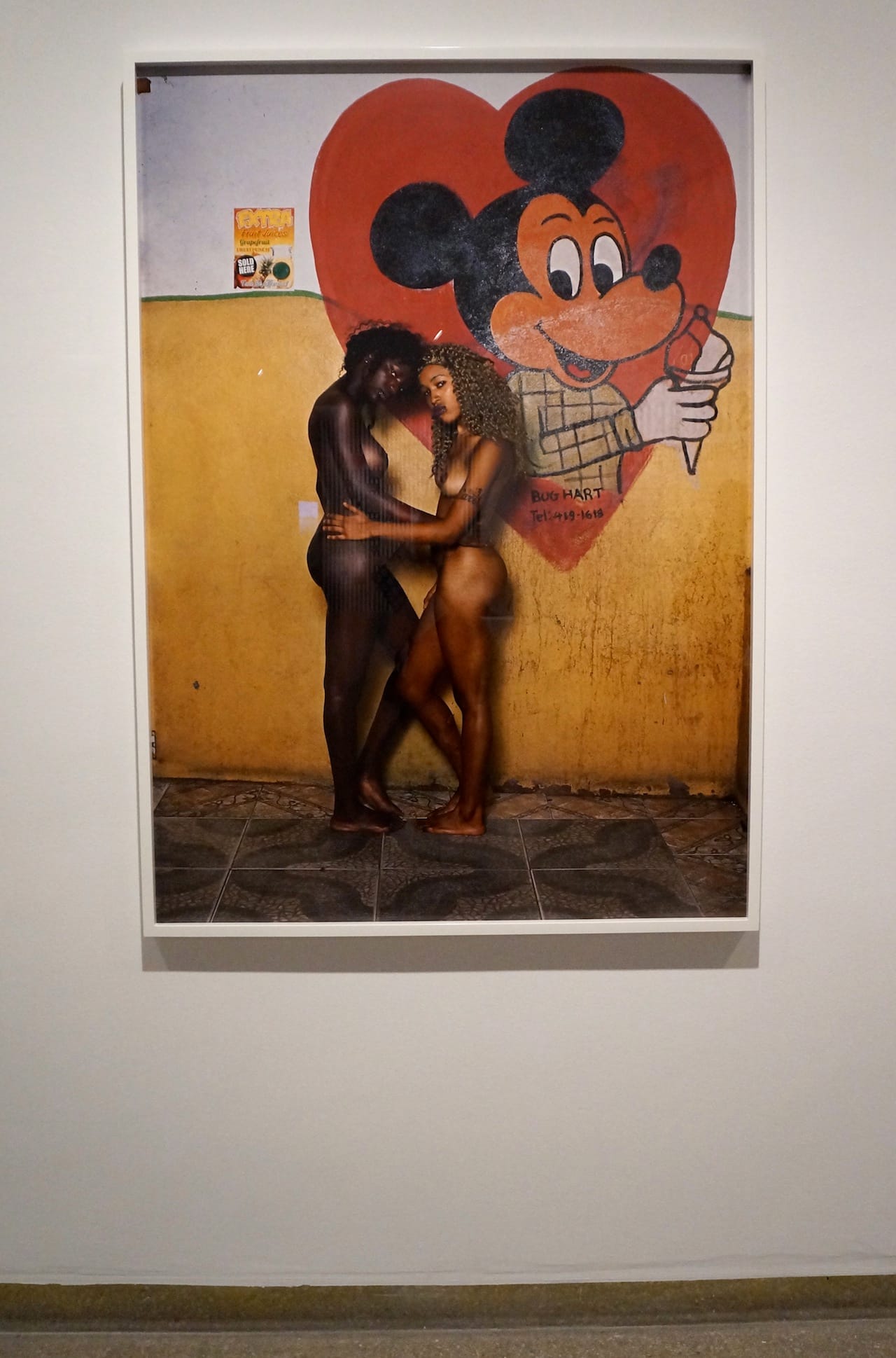 Deanna Lawson, "Mickey & Friends <3" (2013), pigment print (click to enlarge)