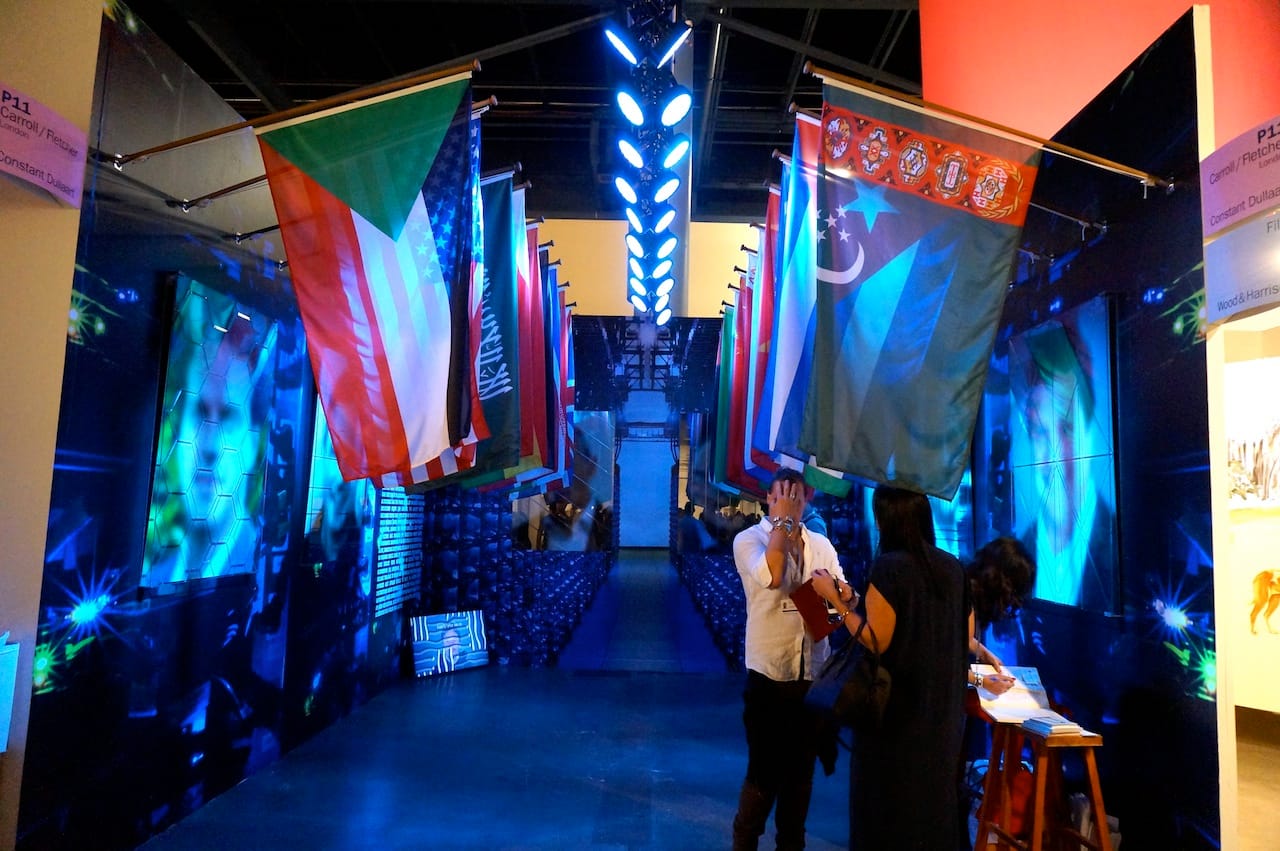 Constant Dullaart, “The Censored Internet” (2014), at Carroll/Fletcher