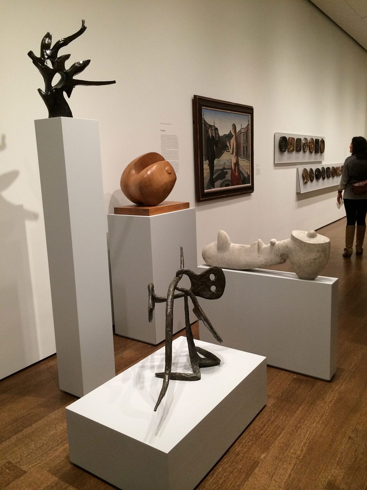 A group of sculptures from the collection of the Fogg Museum