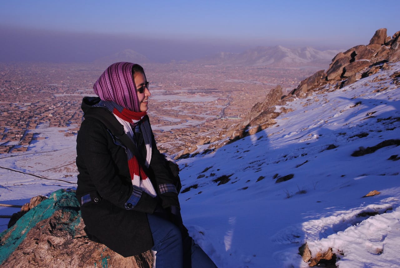 Hanifa Alizada (photo courtesy the artist, via Facebook)