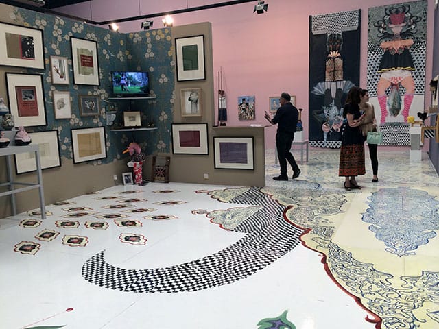 A view of (photo by Hrag Vartanian for Hyperallergic)