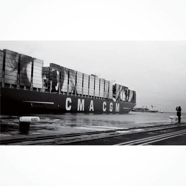 Part of JR's Women Are Heroes series (Image via JR/Instagram) 