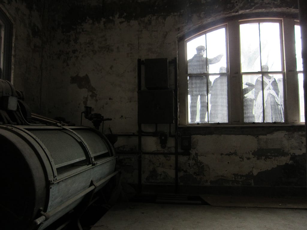 JR, “Unframed — Ellis Island"