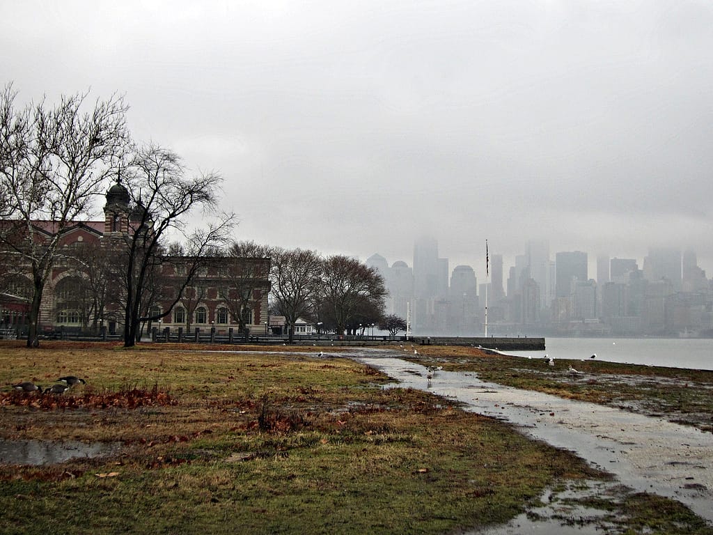 JR, “Unframed — Ellis Island"