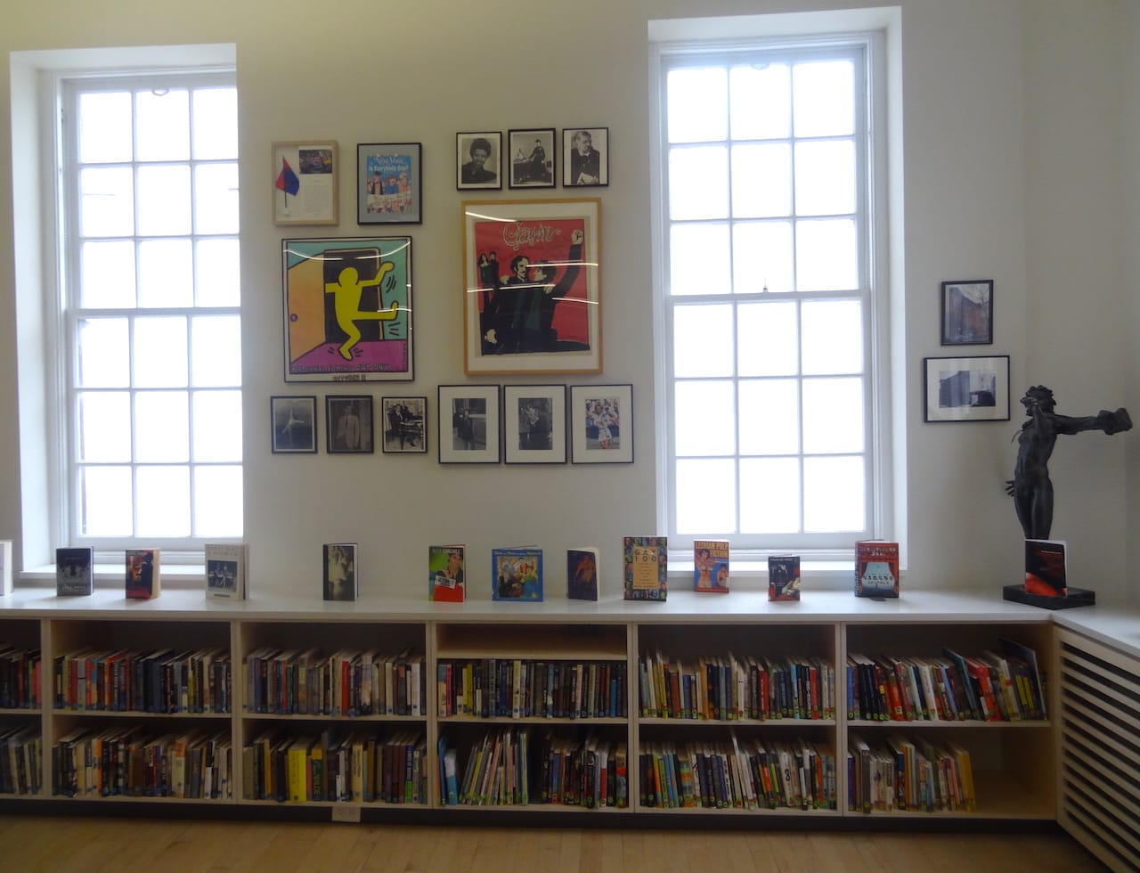 The Pat Parker/Vito Russo Center Library and The Center’s National History Archive on the LGBT's fourth floor
