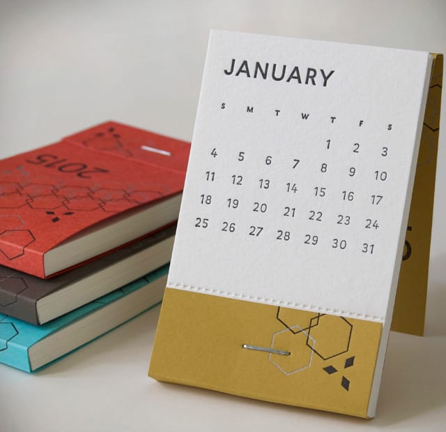 Matchbook Calendar (via Inkello)