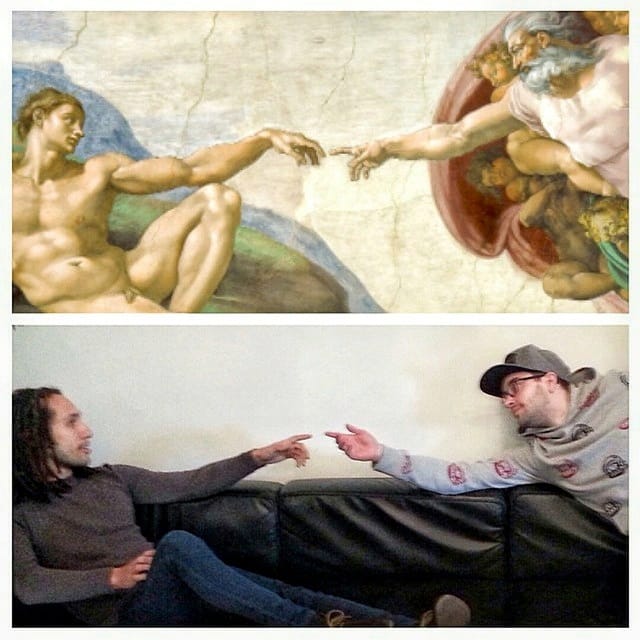 Michelangelo, "The Creation of Adam" 