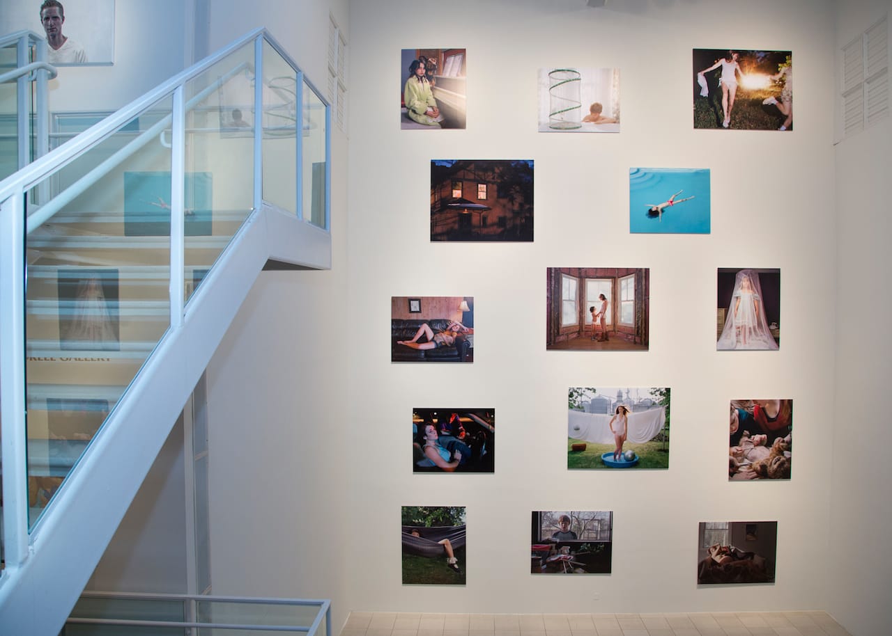 Installation view of 'Project Atrium: Angela Strassheim' at MOCA Jacksonville (photo by Thomas Hager for MOCA Jacksonville)
