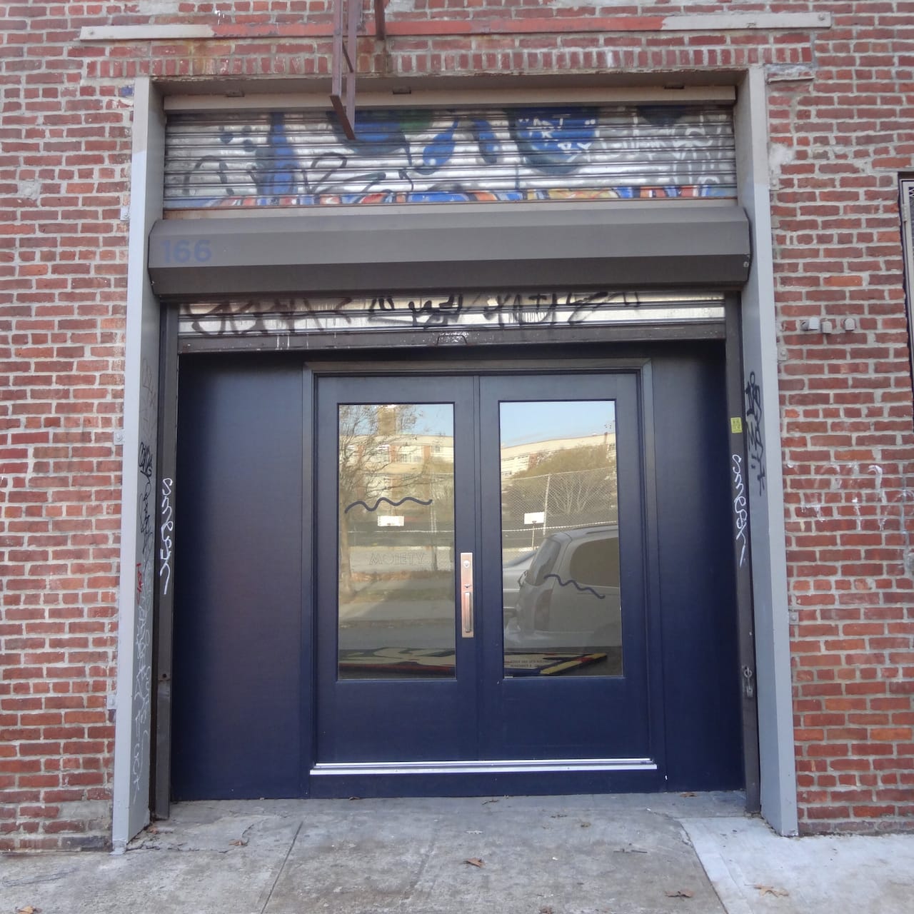The entrance to MOIETY on North 12th Street