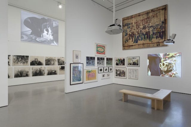 Installation view of “Alibis: Sigmar Polke 1963–2010″ at MoMA ( photo © 2014 The Museum of Modern Art)