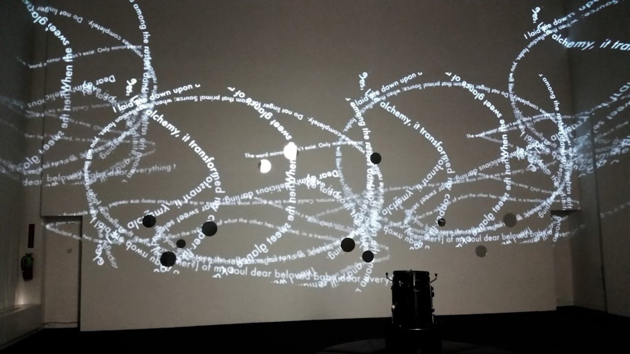 Sabina Ott, 'Paradiso,' animation and four-channel projection