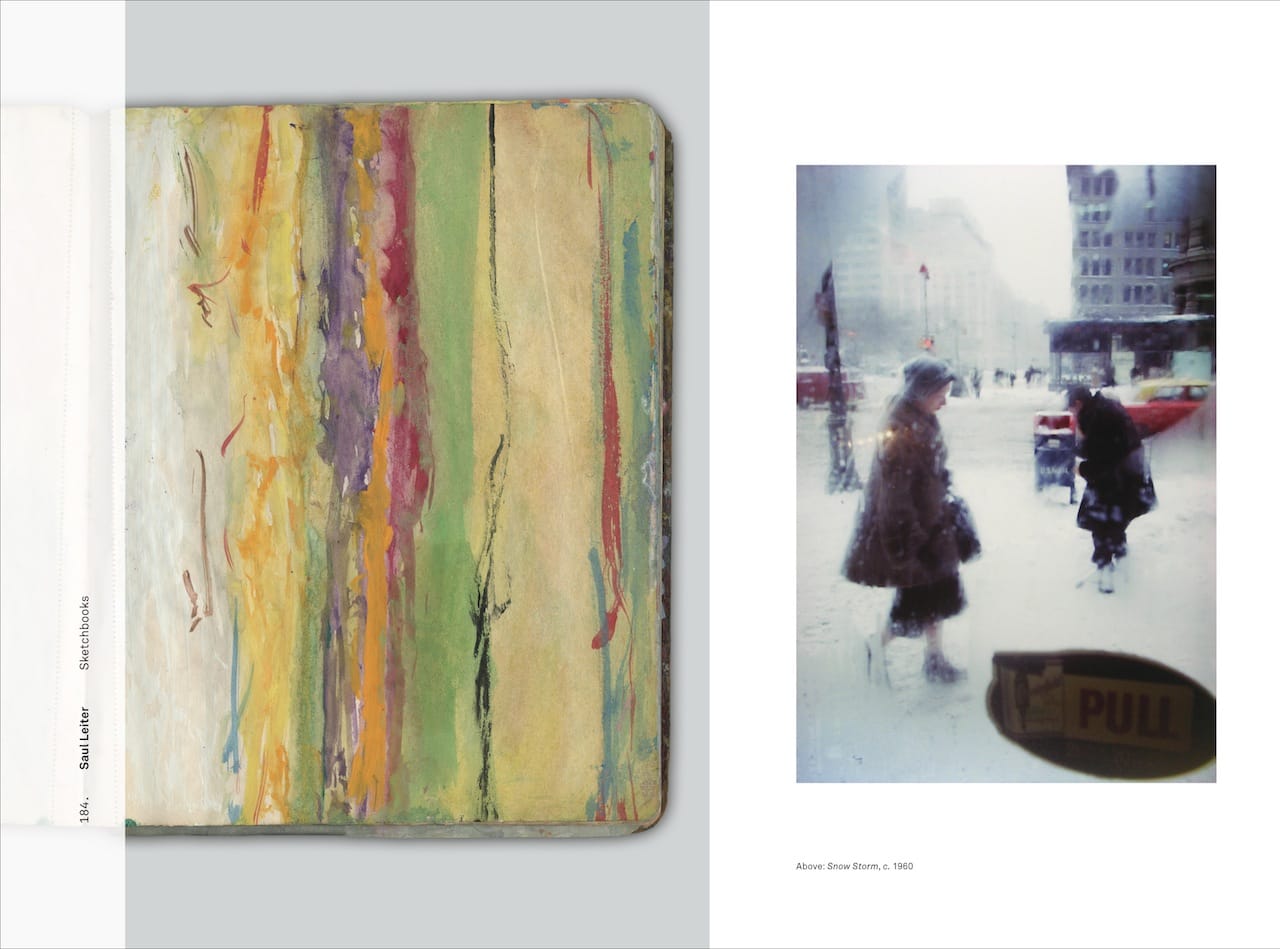 Saul Leiter, Sketchbooks  Image credit: ©2014 Saul Leiter 