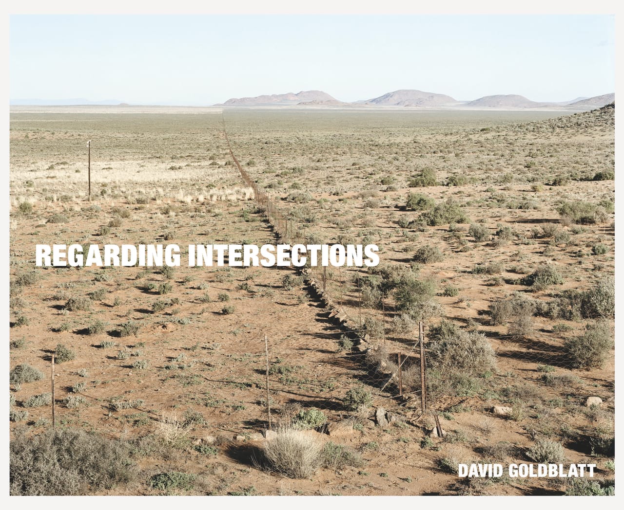 Cover of "Regarding Intersections" by David Goldblatt