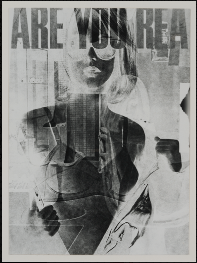 Robert Heinecken, Are You Rea #1, 1964-68 (via hammer.ucla.edu)