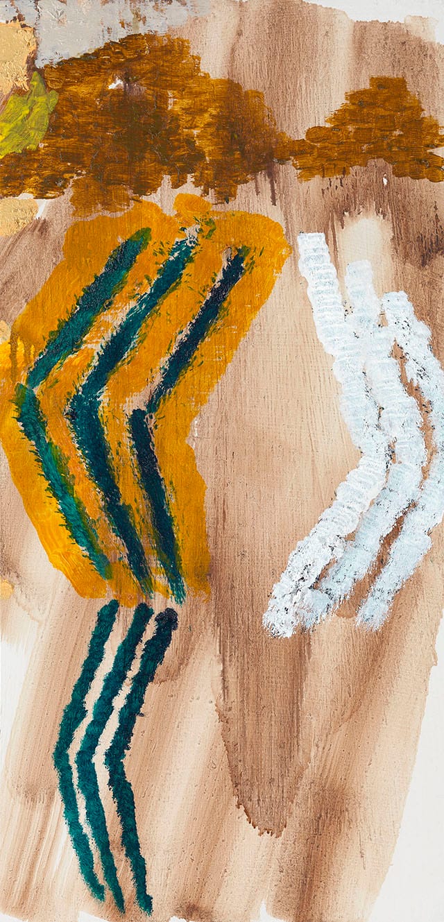 Sherman Sam, "You can't depend on depending," (2014), 46.1 x 22.4 cm