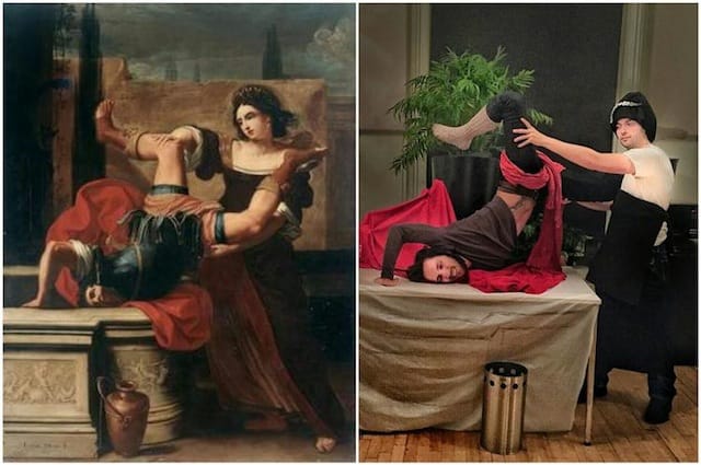 Elisabetta Sirani, "Timoclea uccide il capitano di Alessandro Magno"  (1659)