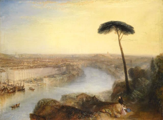 J.M.W. Turner, "Rome, From Mount Aventine" (1835) (courtesy Sotheby's)