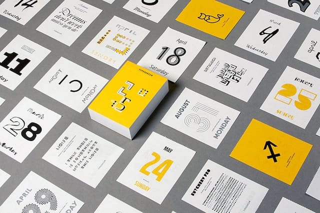 Typodarium (via Slanted)