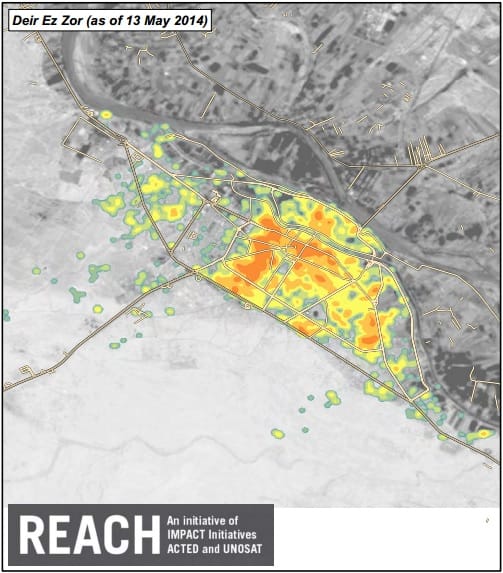 UNOSAT, 2014, syria deir ezzor cultural heritage political violence 141118 140513
