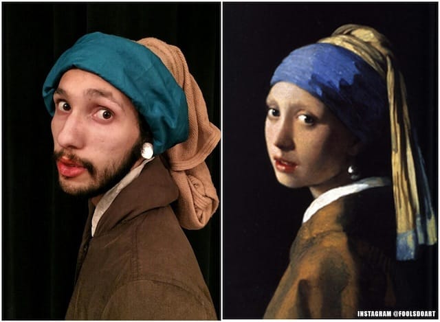 Johannes Vermeer, "Girl with the Pearl Earring" 