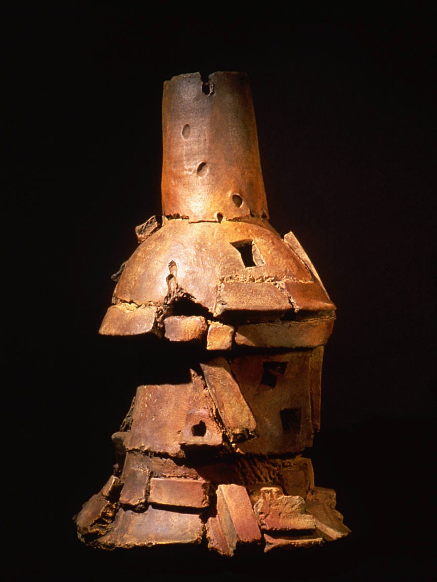 Peter Voulkos, Amaya, 1999, bronze (via franklloyd,com)