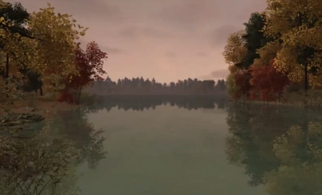 Screenshot of a walkthrough the "Walden" game from USC's Game Innovation Lab (screenshot by the author via YouTube)