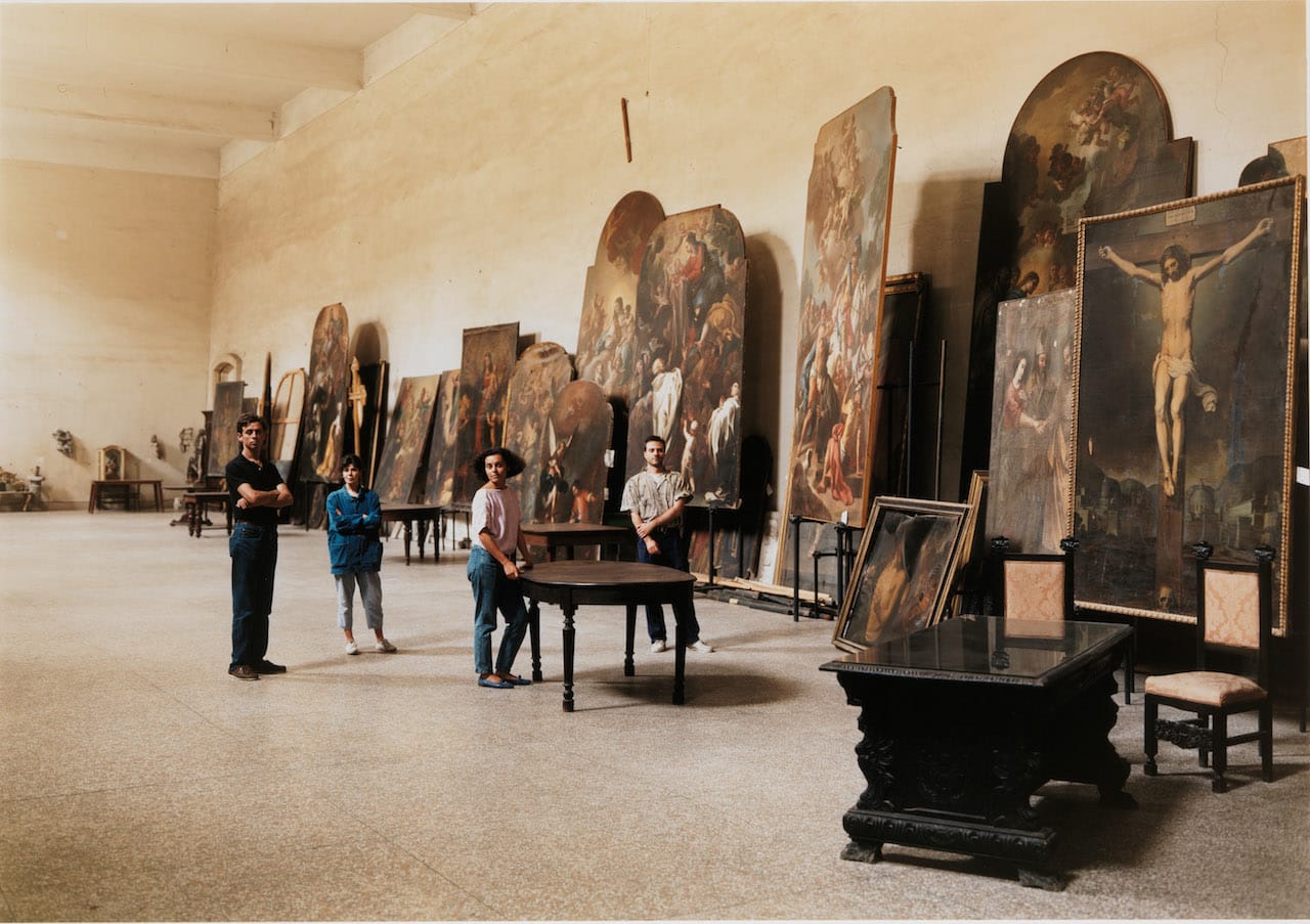 Thomas Struth (German, born 1954) The Restorers at San Lorenzo Maggiore, Naples 1988 Chromogenic print 119.1 x 159.7 cm (46 7/8 x 62 7/8 in.) Purchase, Vital Projects Fund Inc. Gift, through Joyce and Robert Menschel; Alfred Stieglitz Society Gifts; Jennifer Saul Gift; Gift of Dr. Mortimer D. Sackler, Theresa Sackler and Family; and Gary and Sarah Wolkowitz Gift, 2010 The Metropolitan Museum of Art (2010.121) © Thomas Struth