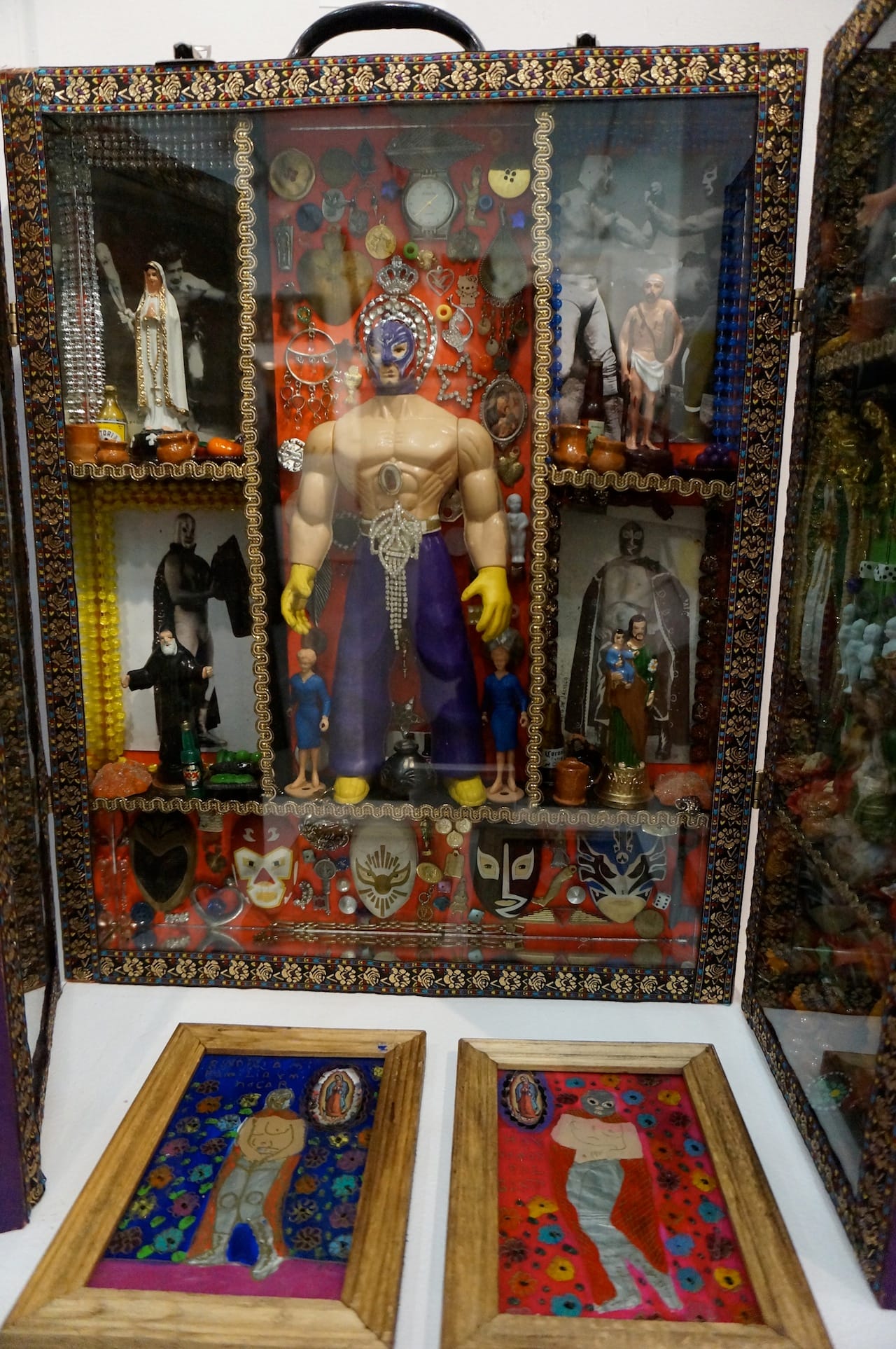 Manual Bauman, "Lucha Libre Diarama" at the Pardee Collection