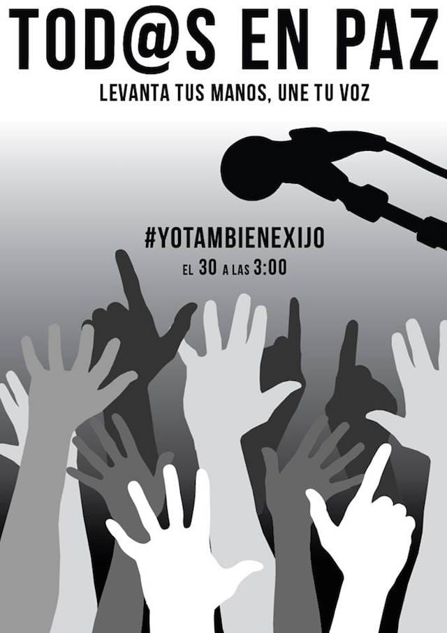 Flyer for #YoTambiénExijo (courtesy Studio Bruguera) (click to enlarge)