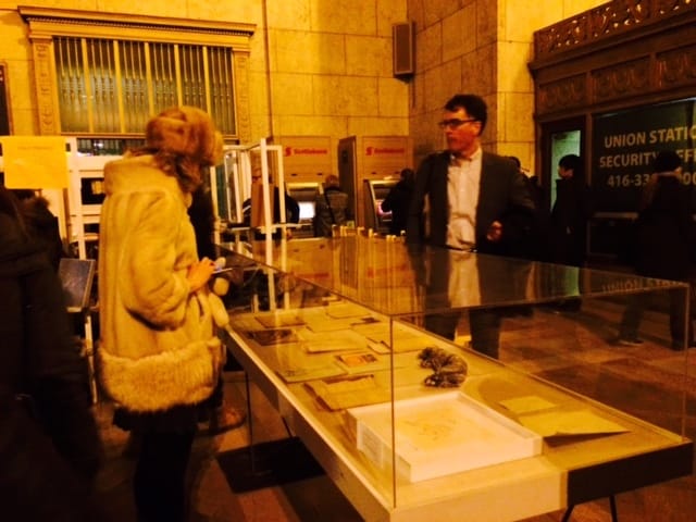 The Villa Toronto installation at Union Station (photo by Ann Webb)