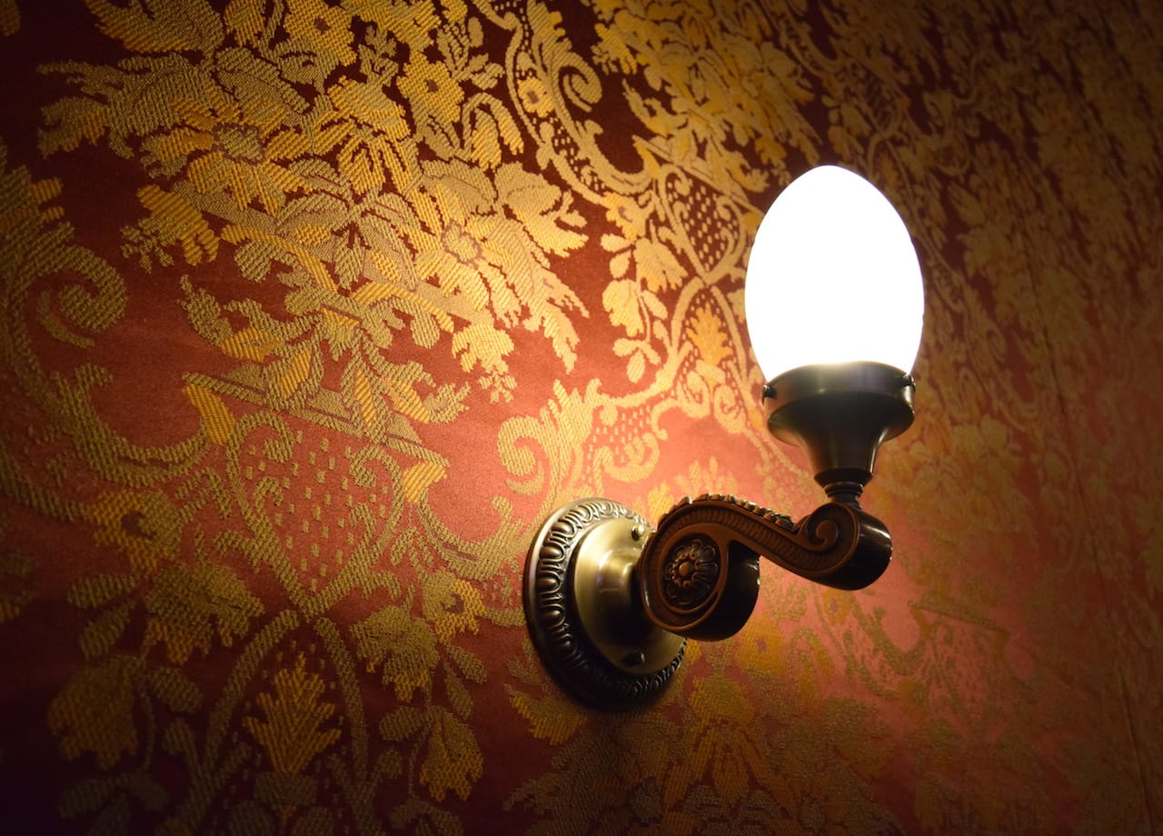 Beautiful detailing in the halls of the Kings Theatre