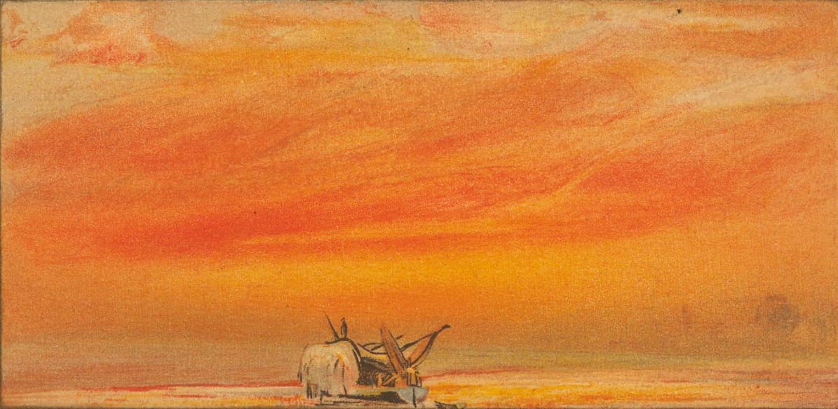 Illustration by William Ascroft from "The eruption of Krakatoa, and subsequent phenomena" (1888) (via Houghton Library at Harvard University)