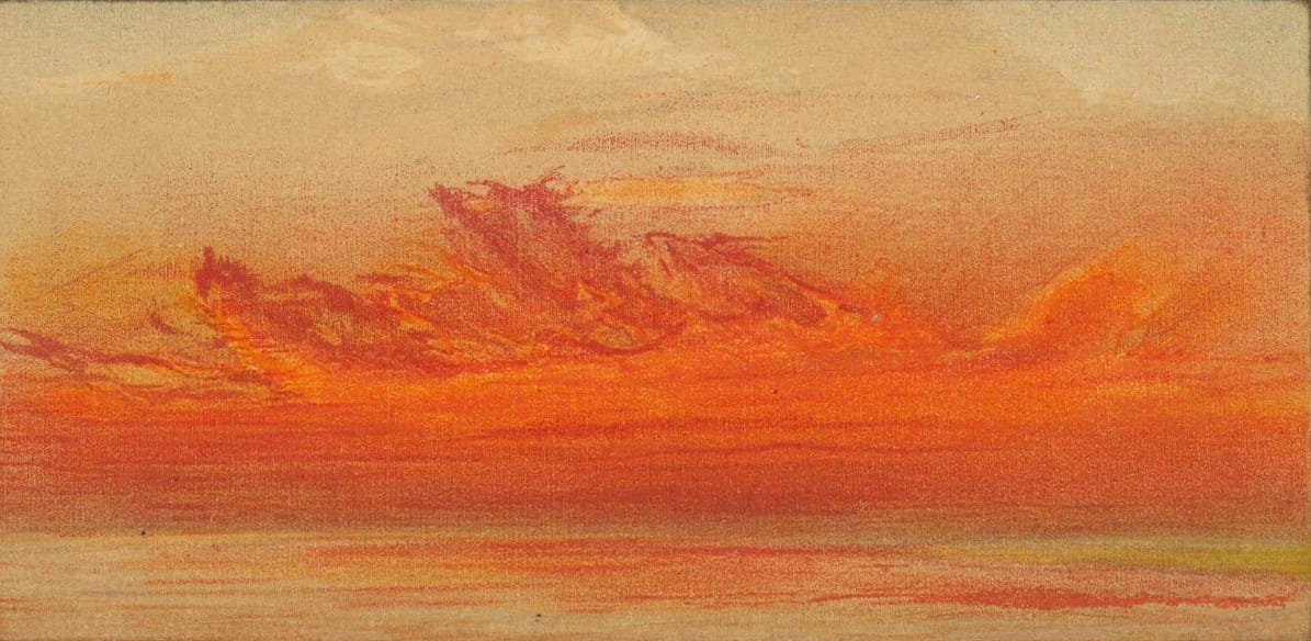 Illustration by William Ascroft from "The eruption of Krakatoa, and subsequent phenomena" (1888) (via Houghton Library at Harvard University)
