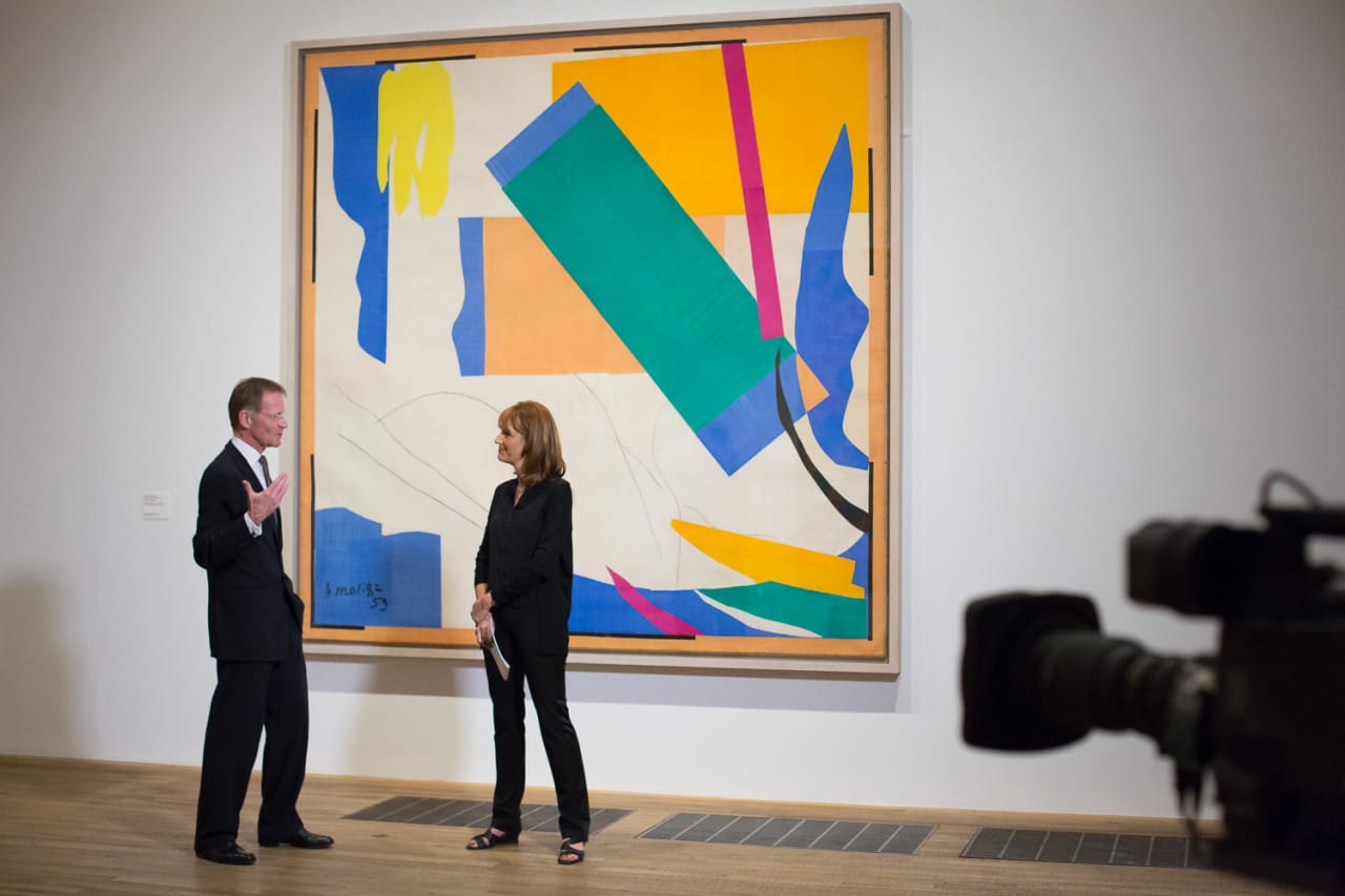 Matisse Live from Tate Modern, Francine Stock interviews Nicholas Serota All images courtesy of Arts Alliance  