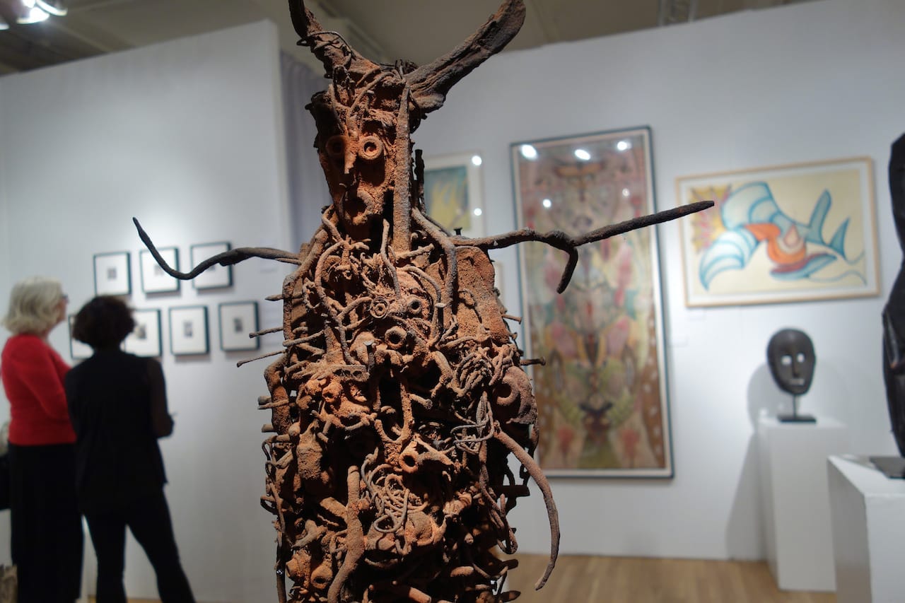Sylvain & Ghyslaine Staelens, "Fétiche" (2012), mixed media, Cavin-Morris Gallery