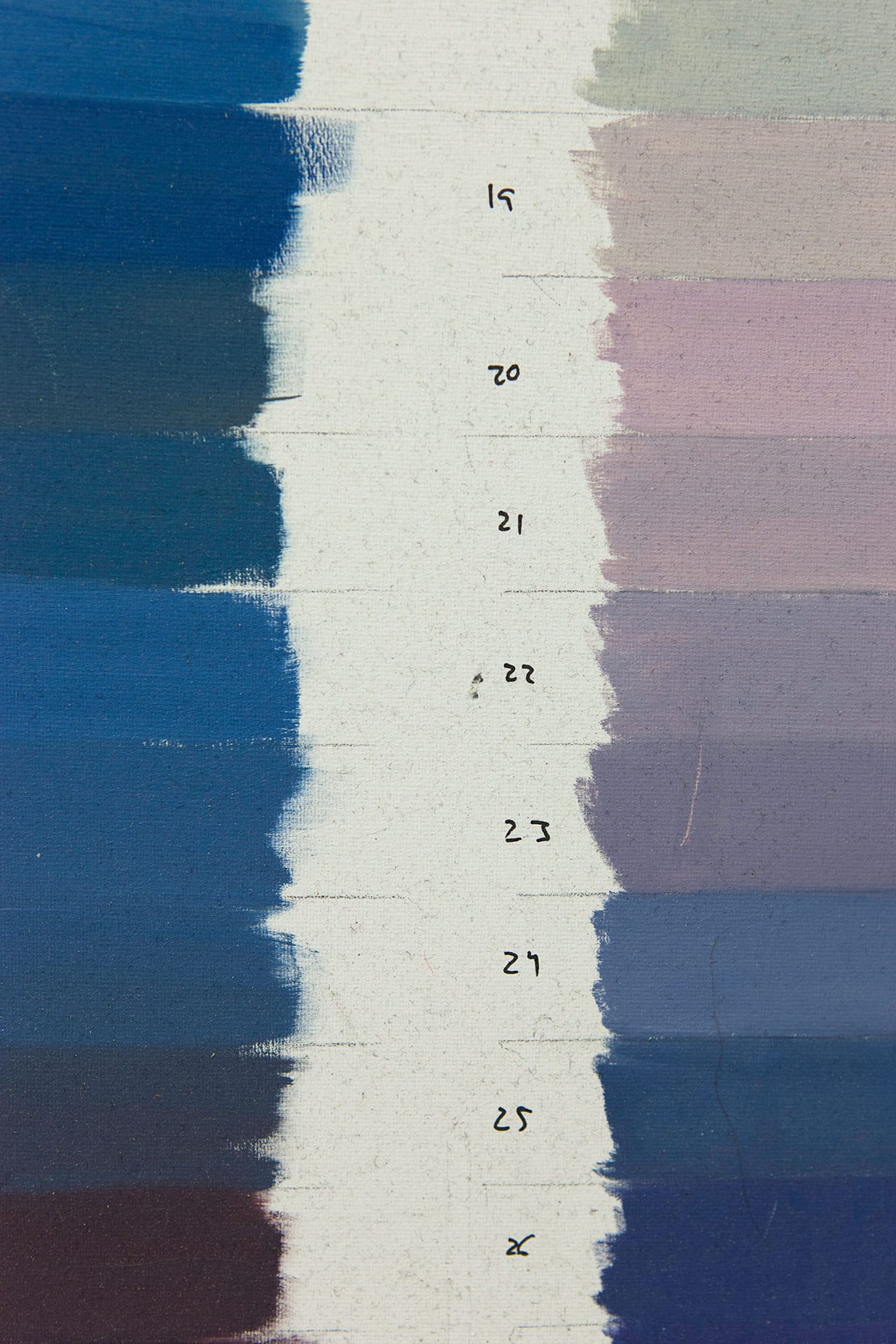 Olafur Eliasson, color palette (© 2014 Olafur Eliasson) (click to enlarge)