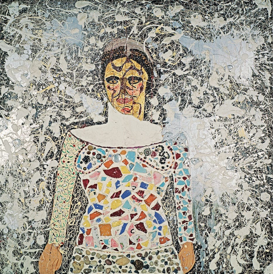 Niki de Saint Phalle, "Autoportrait" ("Self-Portrait") (c. 1958–59) (© 2014 Niki Charitable Art Foundation; all rights reserved; photo by Laurent Condominas)