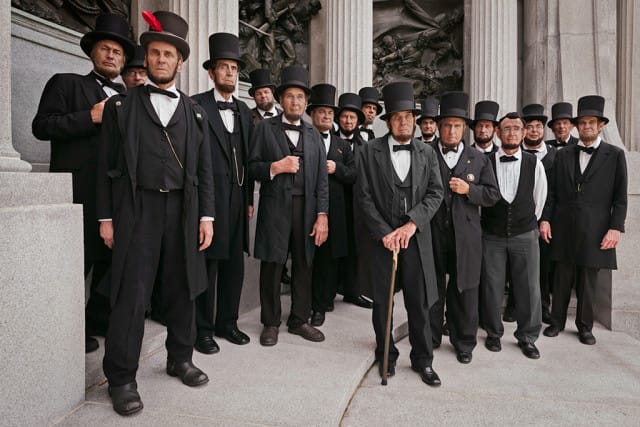 At the Association of Lincoln Presenters convention