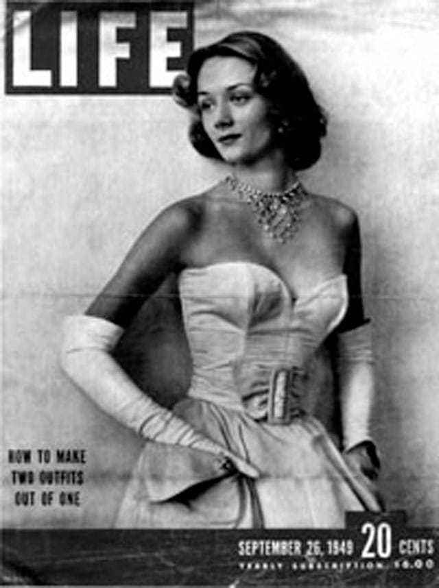 Niki de Saint Phalle on the cover of 'Life' magazine in 1949 (photo courtesy Galeries nationales du Grand Palais)