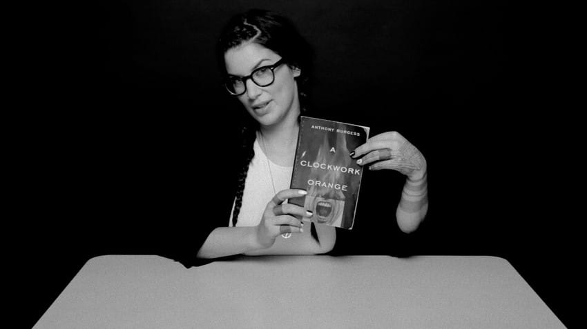 Still from Hysterical Literature: Session Seven: Amanda, 2013. Courtesy of the artist.