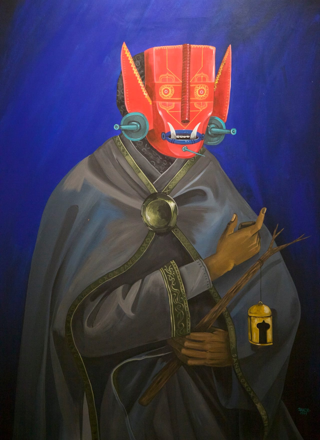 Saner, "President of the World" (2014) (detail)