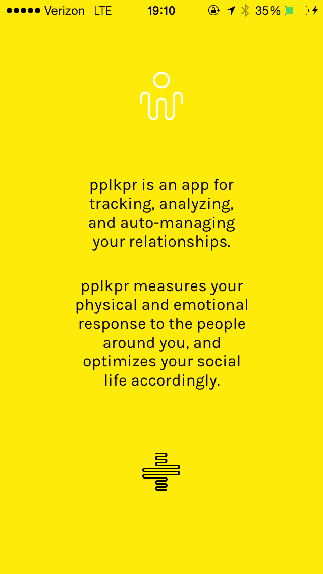 A screenshot of the pplkpr login, courtesy of the artists.