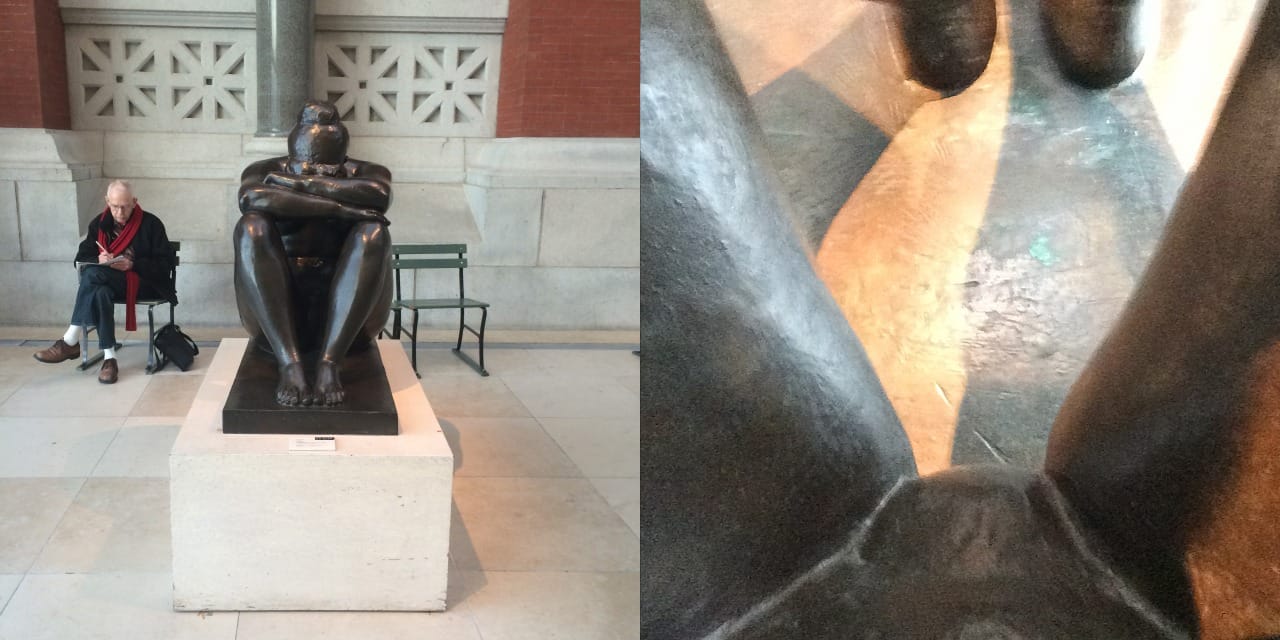 Aristide Maillol, "Night" (c. 1902–09), bronze