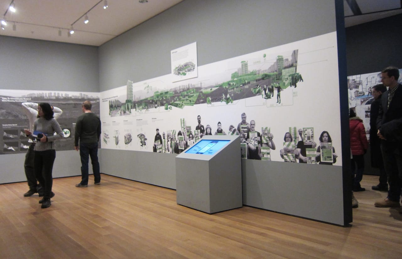 'Uneven Growth: Tactical Urbanisms for Expanding Megacities' at MoMA (photograph by the author for Hyperallergic)