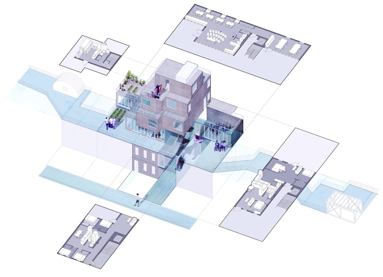The Other New York. 2014. Community Growth Corporation infill typology. 2014. Courtesy SITU Studio