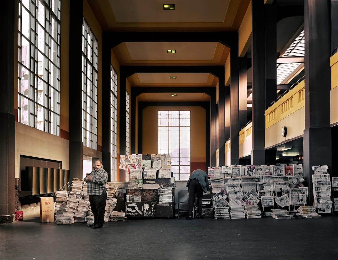Janet Delaney, "31 Transbay Terminal Newstand" 