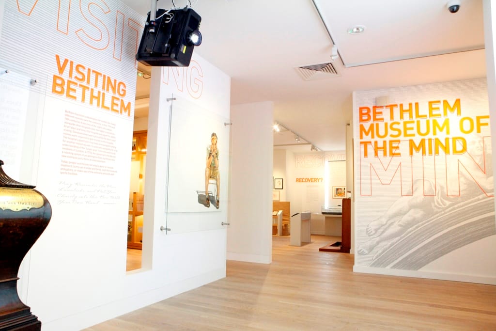 Charlotte Johnson Wahl's "It Has Not Worked" (1947) in the Museum of the Mind (courtesy Bethlem Gallery and Museum)