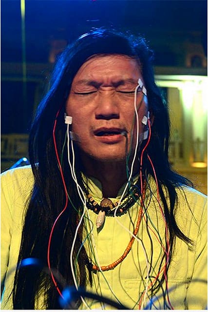 Dao Anh Khanh at Electronic Music Festival, Hanoi, 2013, Photo courtesy VNExpres