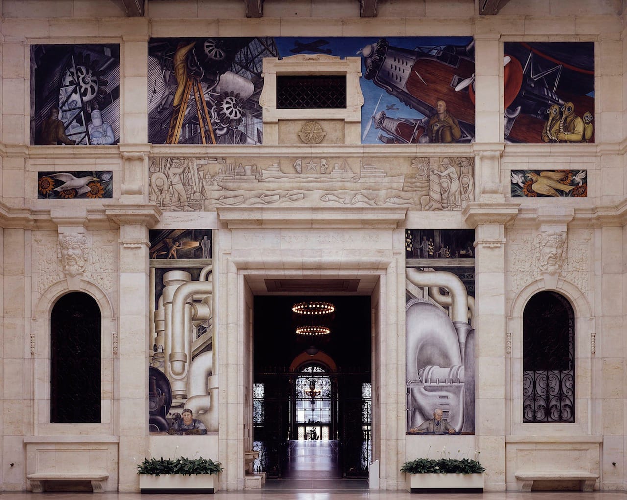 Detroit Industry, west wall