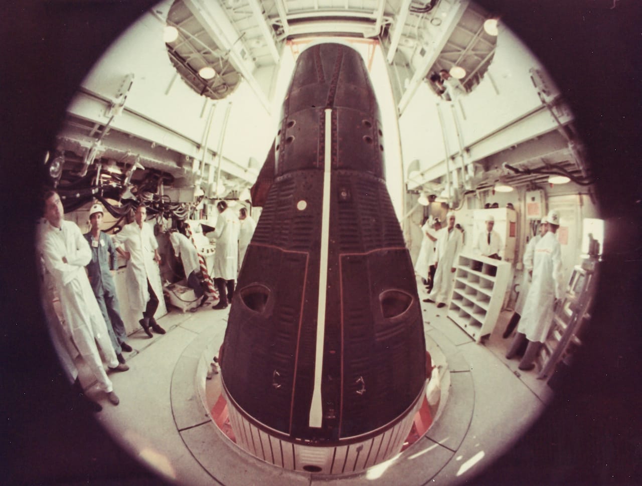 Ed White’s personal photograph album of the Gemini 4 mission, June 1965 Thirty vintage chromogenic prints on fibre-based Kodak paper, each 20.3 x 25.4cm (8 x 10in), “A Kodak Paper” watermarks on versos, most of them with NASA captions and identification numbers, with the original cloth binder, the spine labeled Gemini IV Color in White’s hand, the photographs removed from open sleeves and preserved in conservation sleeves An outstanding collection documenting the Gemini 4 mission and the first spacewalk by an American. It comprises 8 photographs of Ed White’s EVA (Extra Vehicular Activity) taken by McDivitt from the spacecraft, the first view of a spacecraft in space taken by Ed White during the EVA, 2 training scenes, 7 of the astronauts’ launch preparations, 2 of the launch, recovery of McDivitt by helicopter, 1 orbital sunrise and 8 views of the Earth from orbit, 3 of these with locations overprinted and one with a marginal note in White’s hand. Provenance: Heritage Auctions, sale 6082, lot 40031Reproduction, © Bloomsbury Auctions